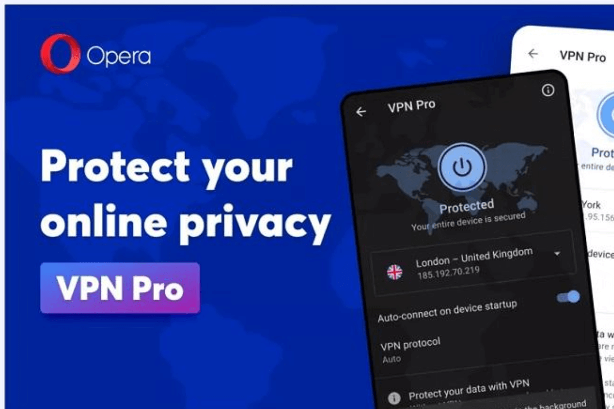 Opera анонсирует VPN Pro для Windows и Mac, обеспечивающий безопасность во время путешествий