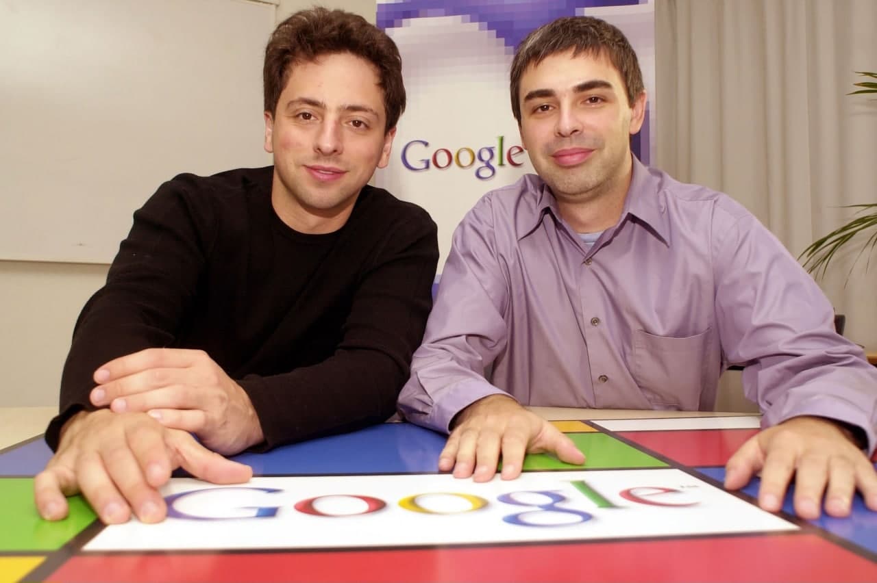 Основатели Google Ларри Пейдж и Сергей Брин
