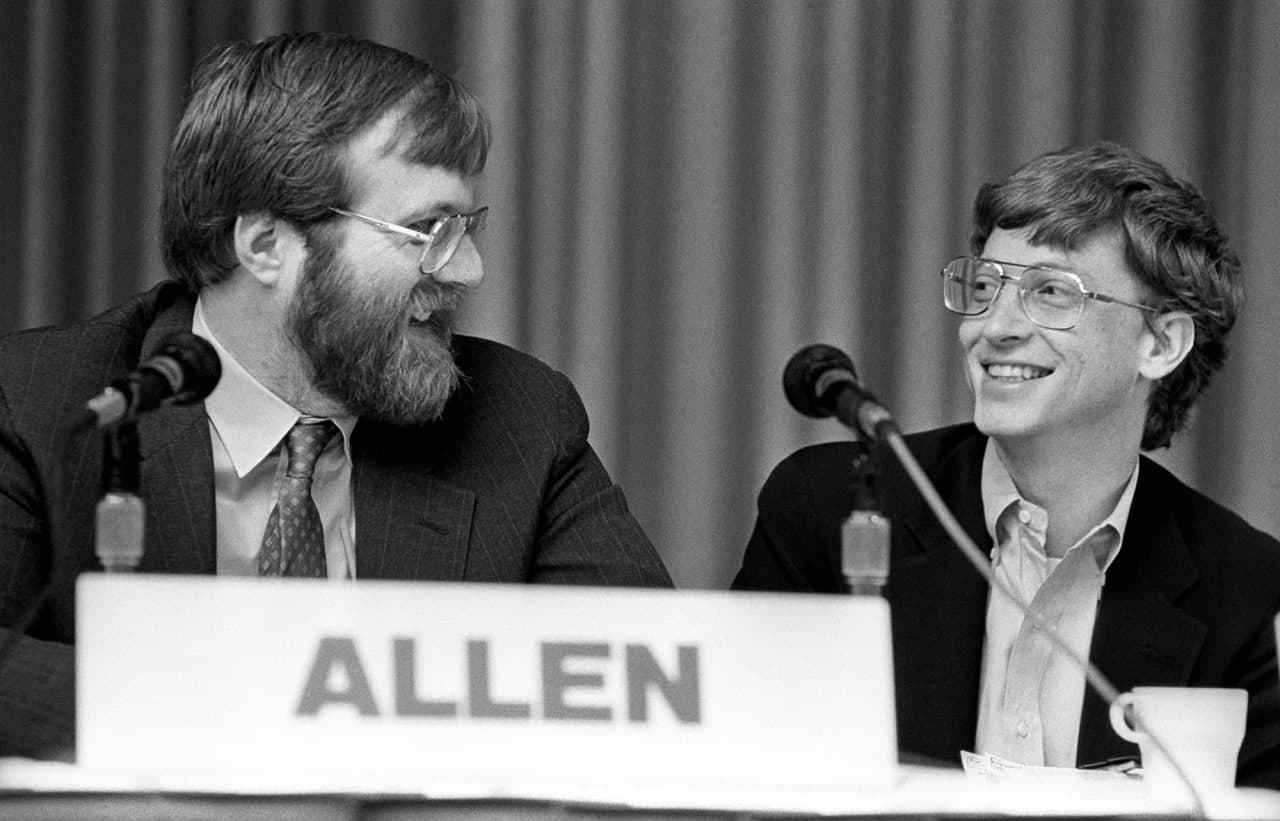 Основатели Microsoft: Пол Аллен Билл Гейтс