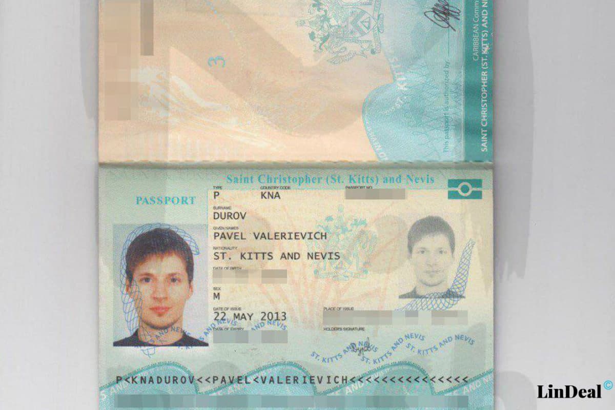Павел Дуров гражданин карибского государства Сент-Китс и Невис