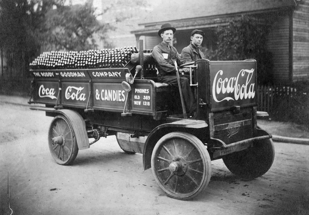 Первая доставка Coca Cola
