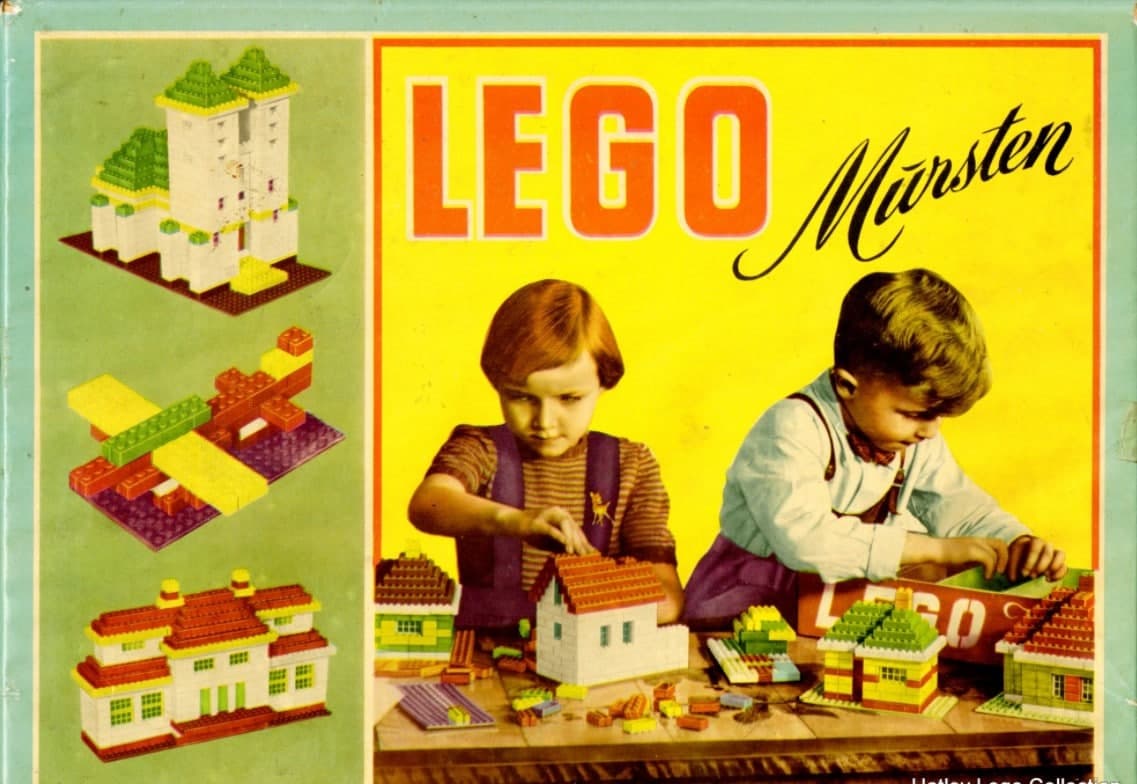 Первый продукт компании Lego: Lego Mursten