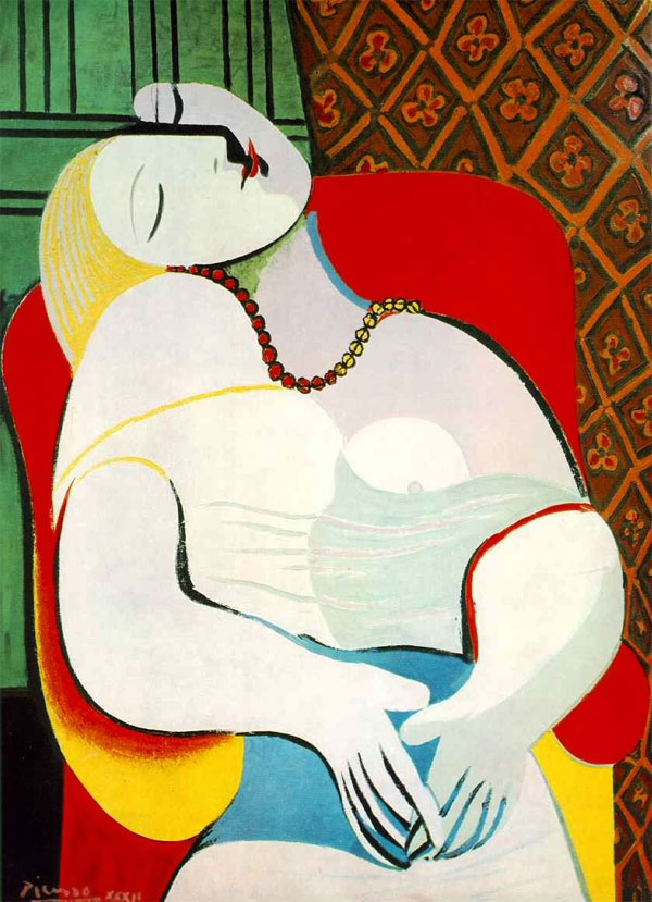 Картина “Сон” Пабло Пикассо