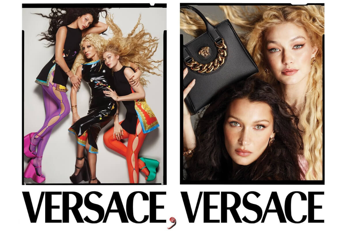 Рекламные кампании Versace