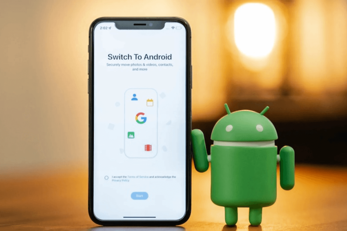 Приложение для переноса информации Google Switch to Android объявило о поддержке Android 12