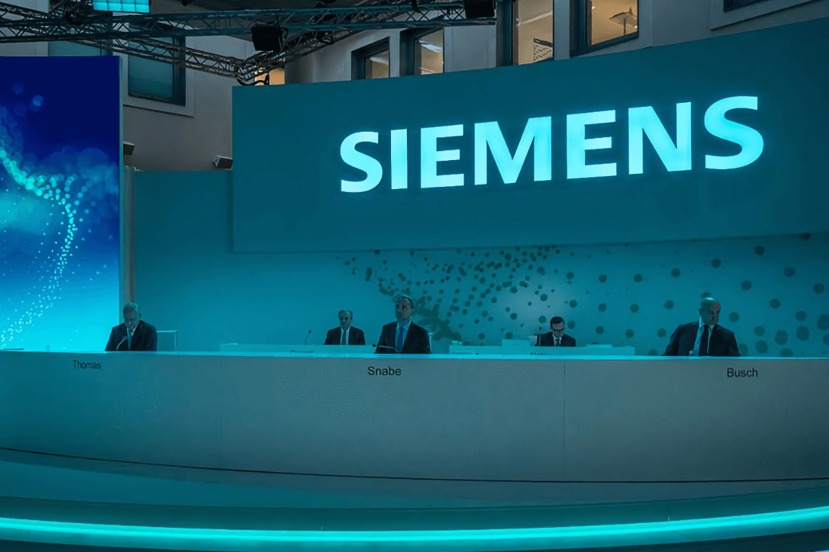 Siemens купит фирму Brightly по разработке программного обеспечения за 1.6 млрд. долларов