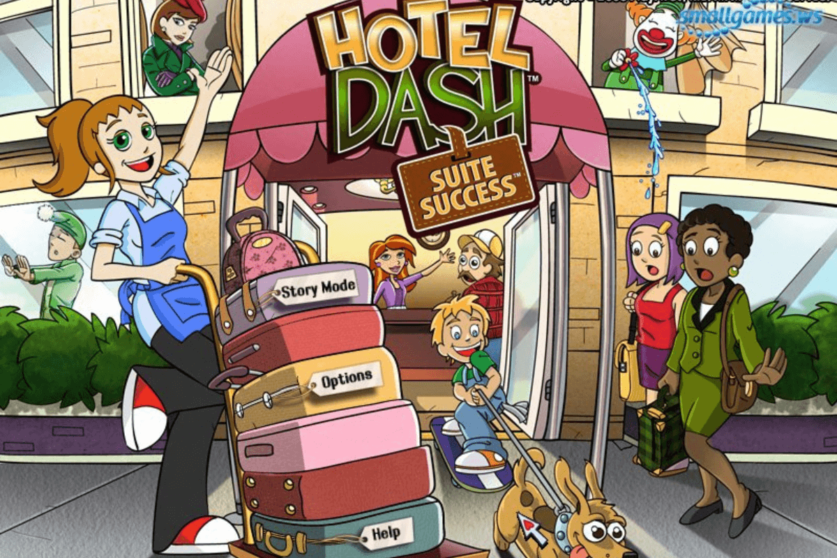 Игра про бизнес для iPhone Hotel Dash
