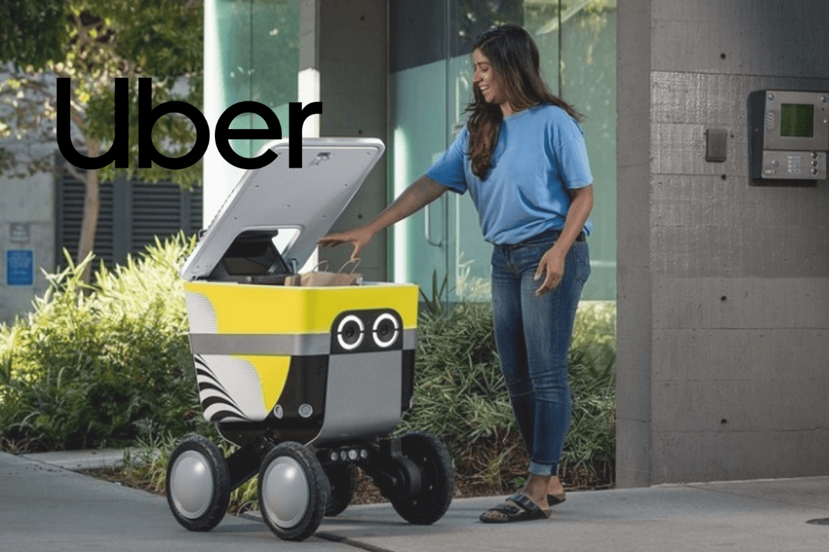 Uber планирует создать роботов-достащиков