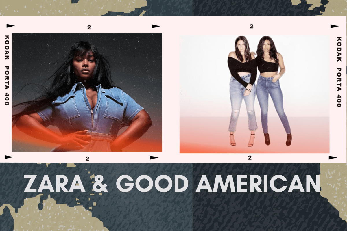 Zara представила коллаборацию с брендом Good American, принадлежащим Хлое Кардашьян