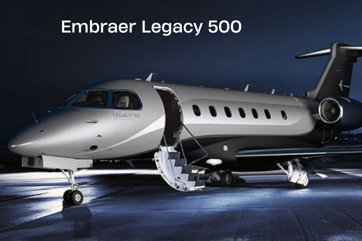 Самые дорогие частные самолеты в мире: Embraer Legacy 500