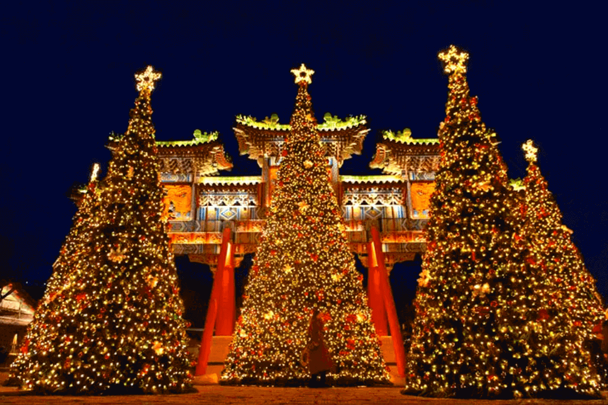 Празднование Рождества в Китае