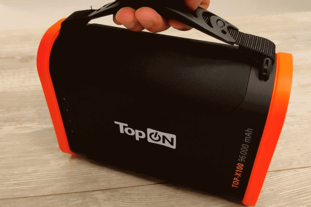 Лучшие портативные зарядные станции: TopON TOP-X100, 96000 mAh