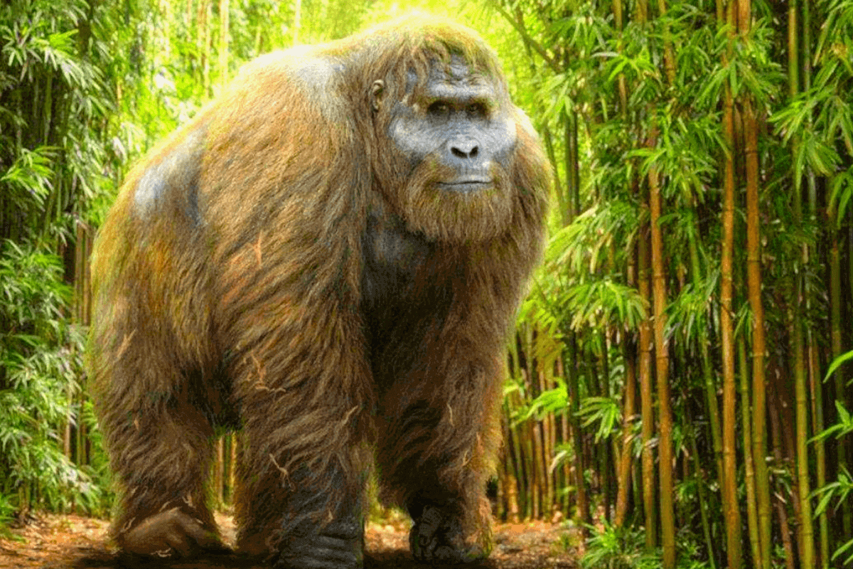 Топ-15 потрясающих вымерших животных: Гигантопитек — самый огромный примат