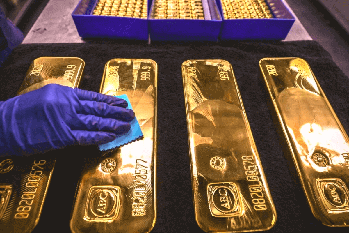Общемировые золотые запасы на 2023 год