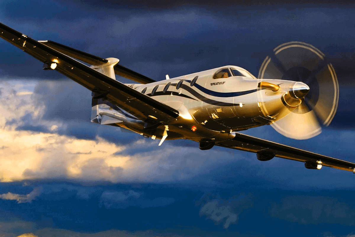 Самые дешевые частные самолеты: Pilatus PC-12 NG‌