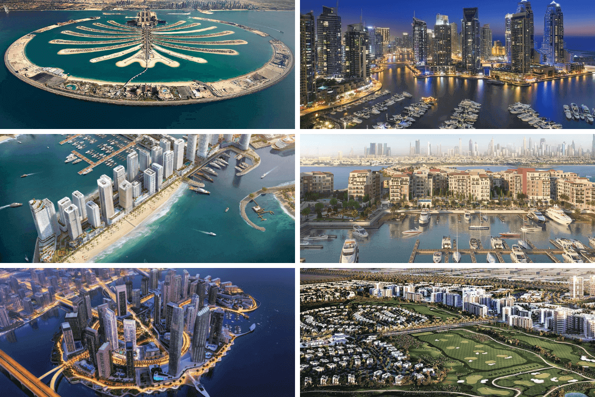 Топ-6 лучших элитных районов Дубая