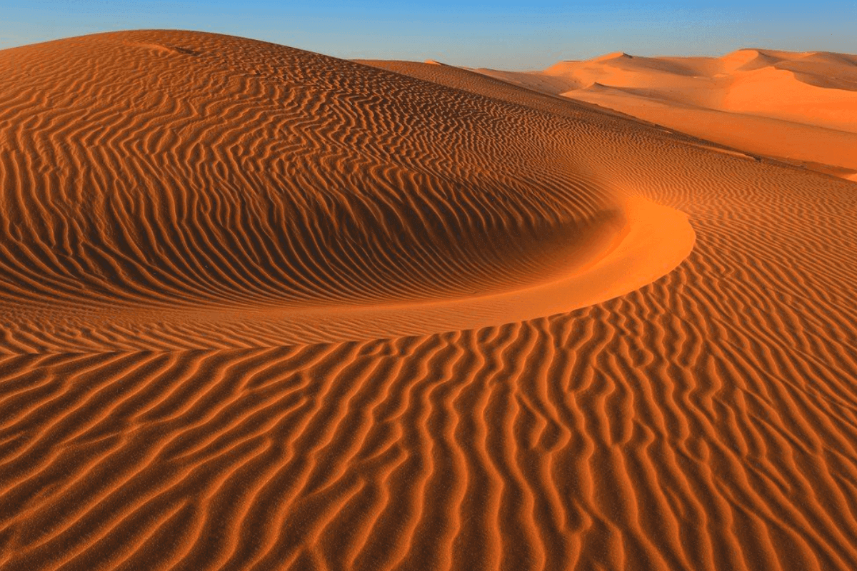 Топ-10 лучших мест в ОАЭ: Пустыня Руб-эль-Хали (Пустая четверть)