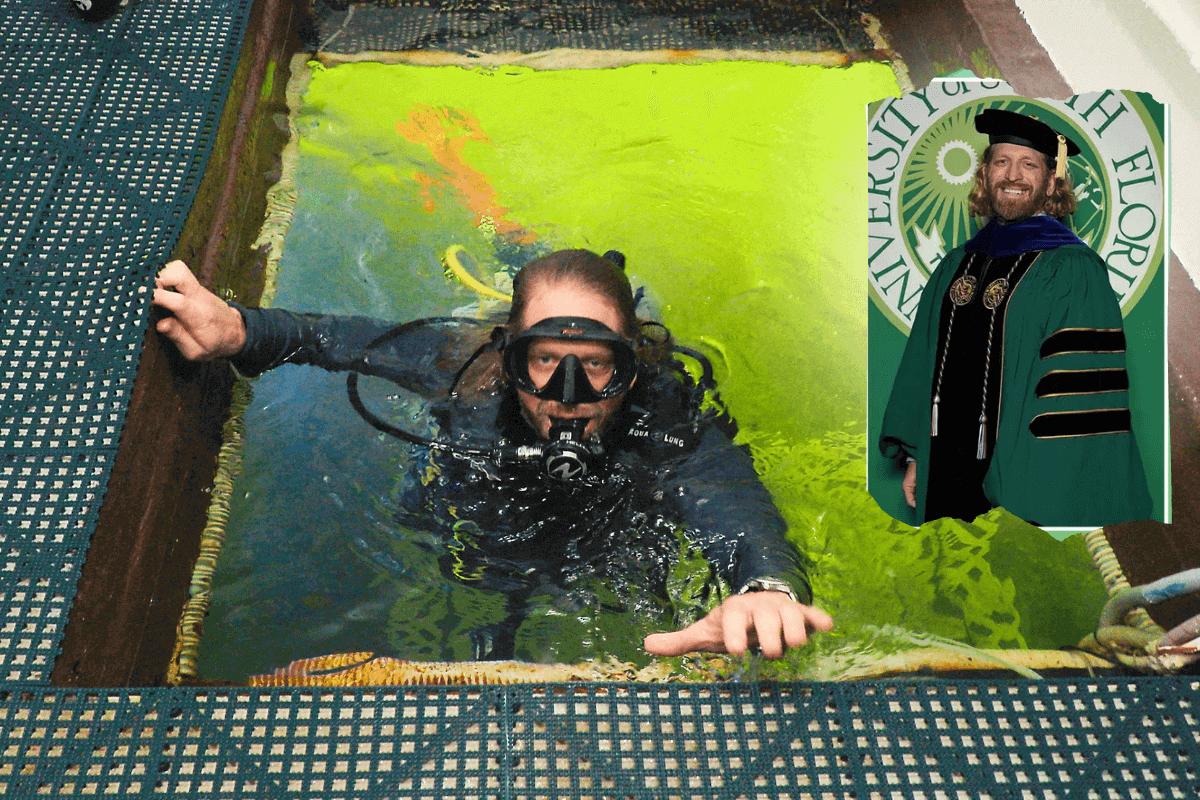 Джозеф Дитури намерен прожить под водой 100 дней