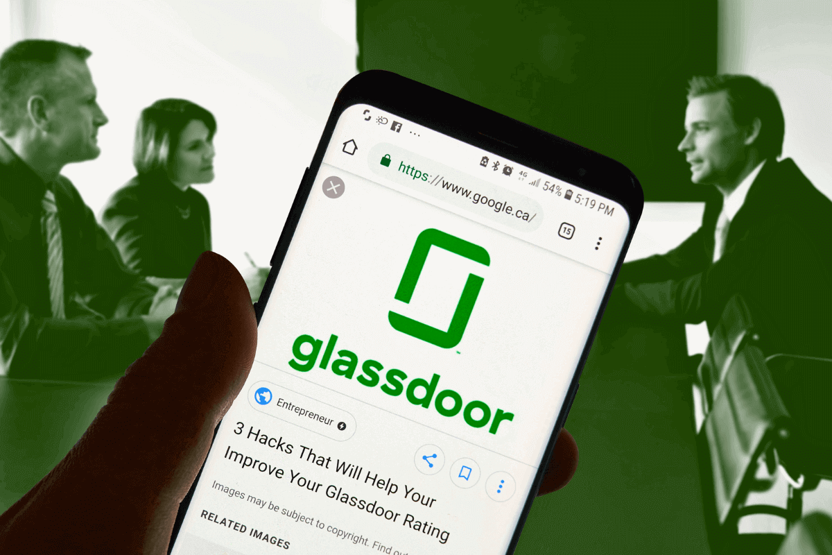 Список сайтов для поиска работы за границей по всему миру: Glassdoor
