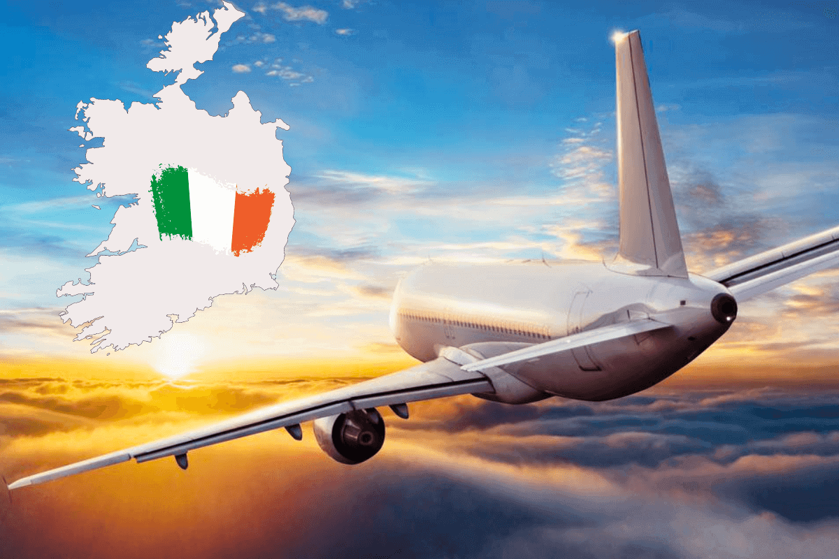 Какие выбросы углерода от частных самолетов в Ирландии