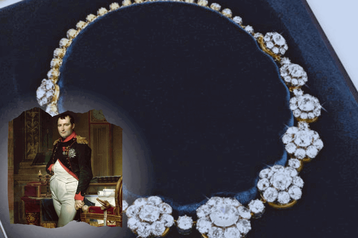 Бриллиантовое колье возлюбленой Наполеона, выставлено на продажу за 1,25 млн. долларов