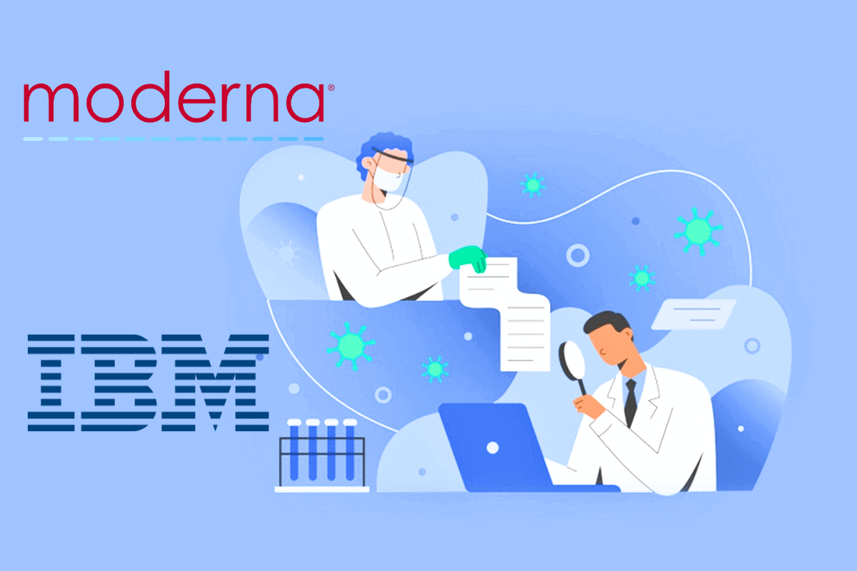 Moderna объявляет о сотрудничестве с IBM