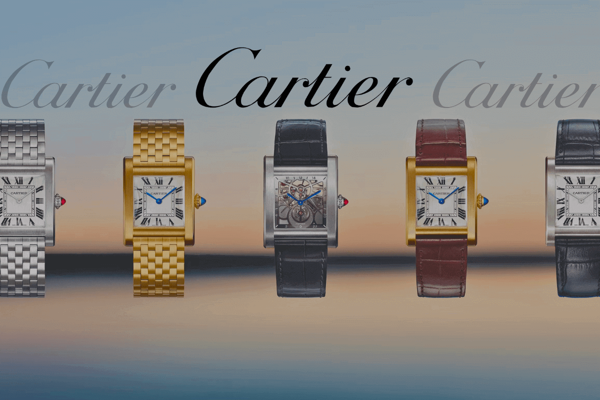 Классические модели роскошных часов Cartier получили «обновление»