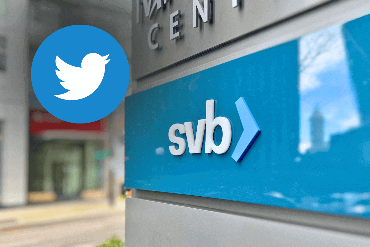 Twitter причастен к краху банка Кремниевой долины