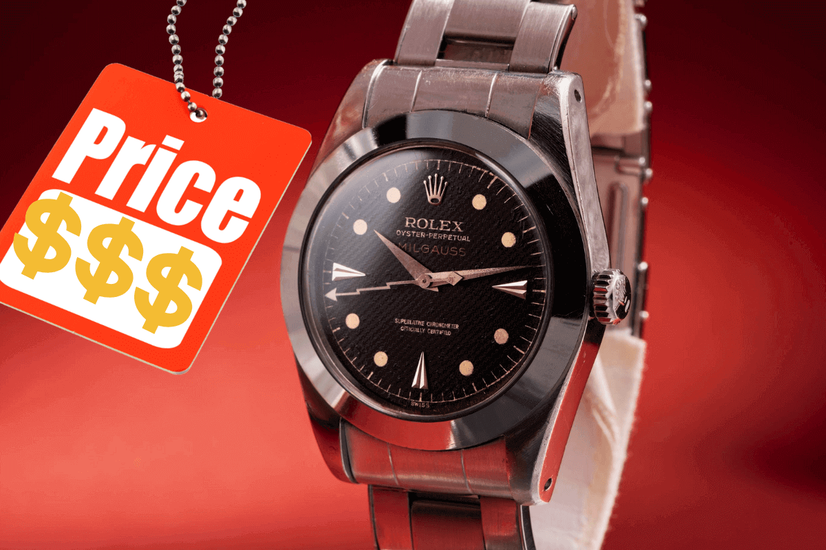 Редкий экземпляр часов Rolex Milgauss 1958 года продан