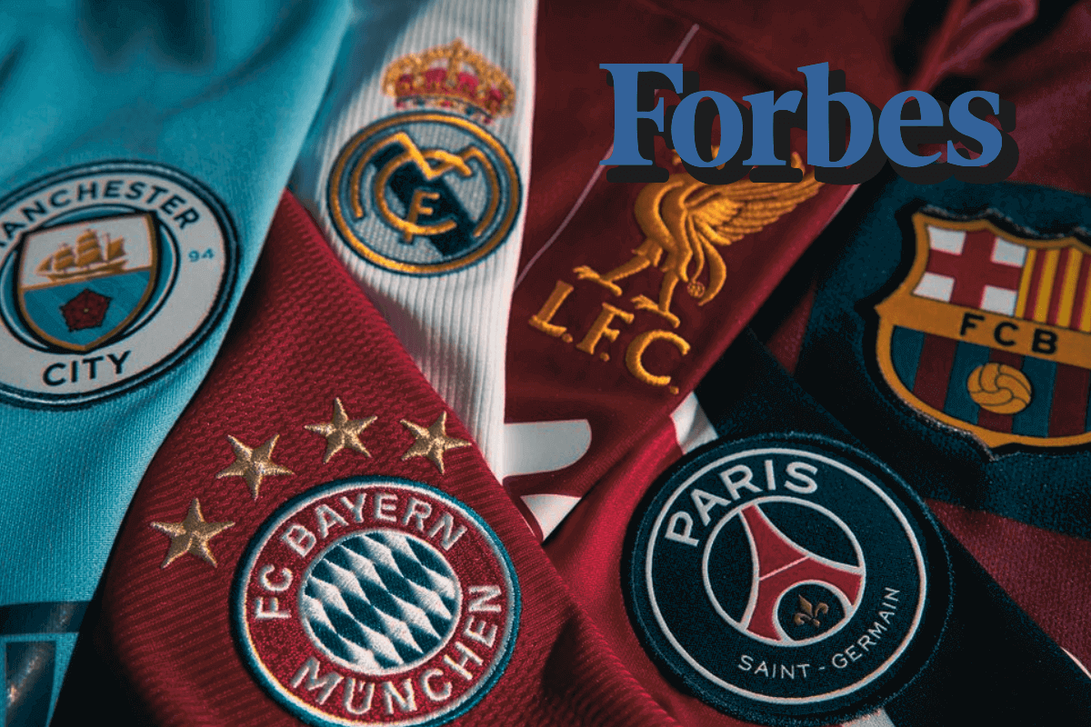 Forbes опубликовал рейтинг самых доходных футбольных клубов мира