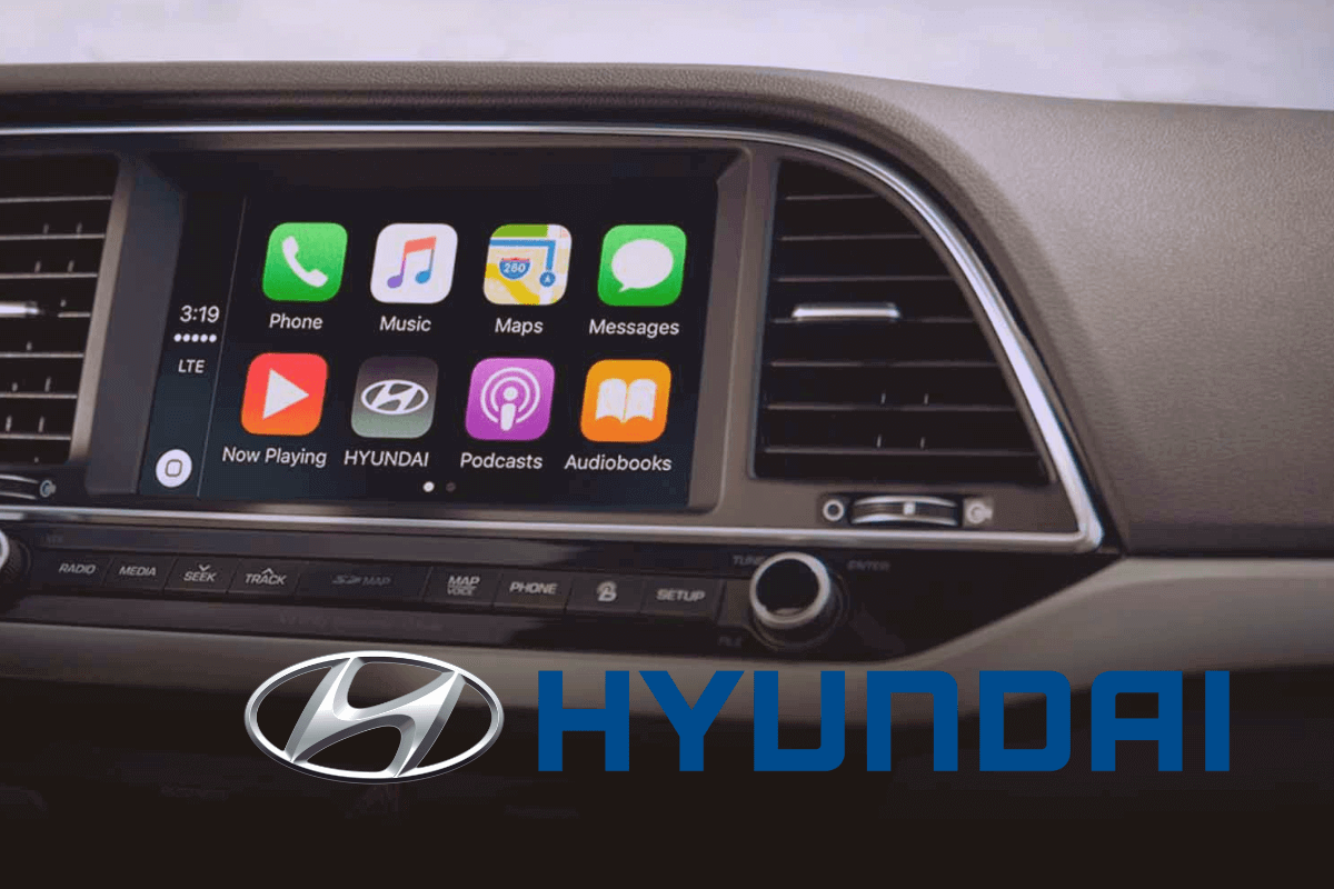 Hyundai внедряет технологию CarPlay