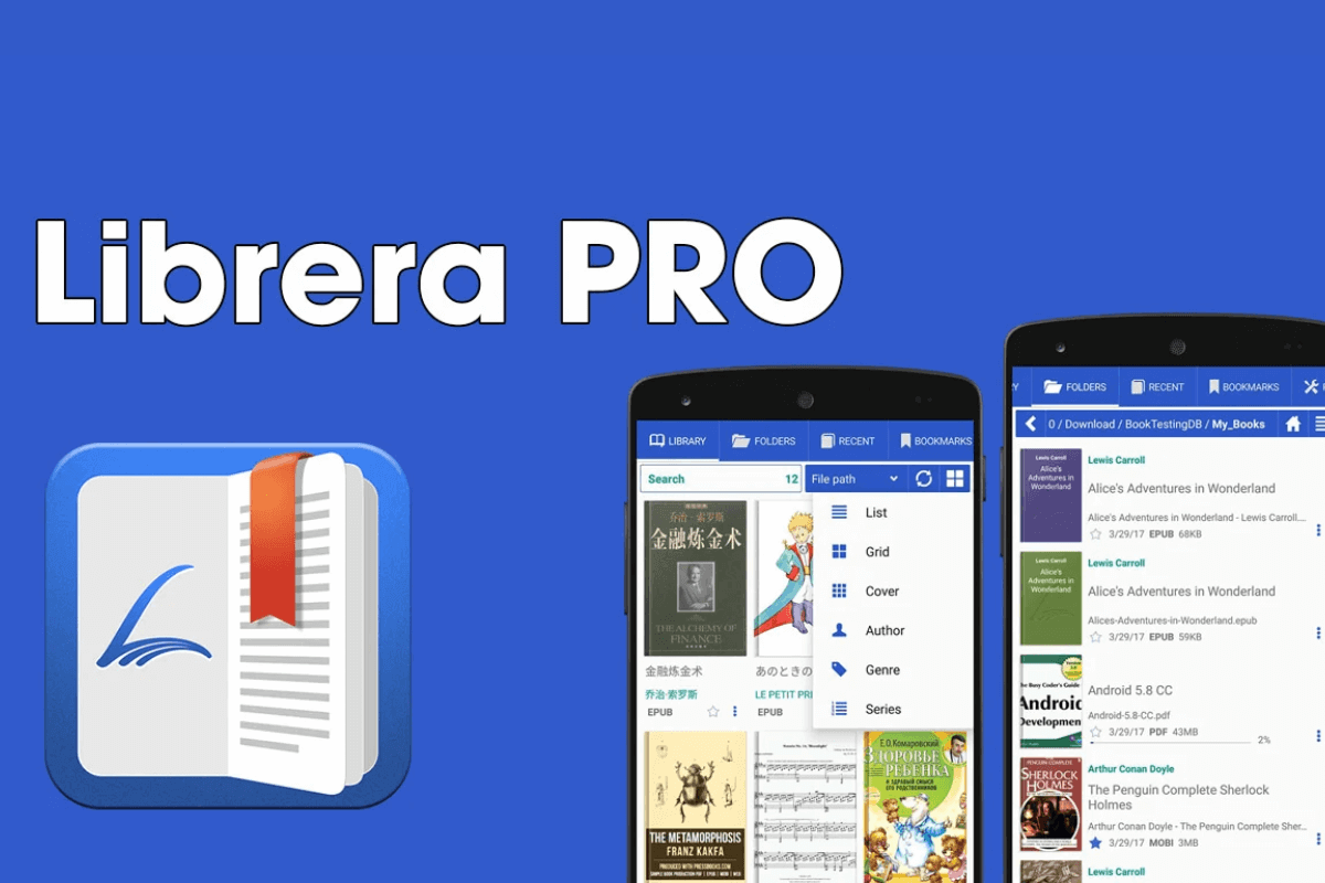 Рейтинг приложений для чтения и прослушивания книг: Librera