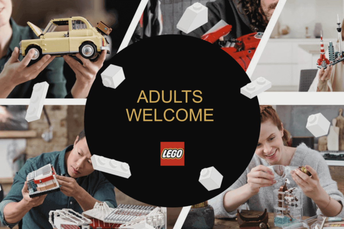 Lego запустила кампанию «Adults Welcome»