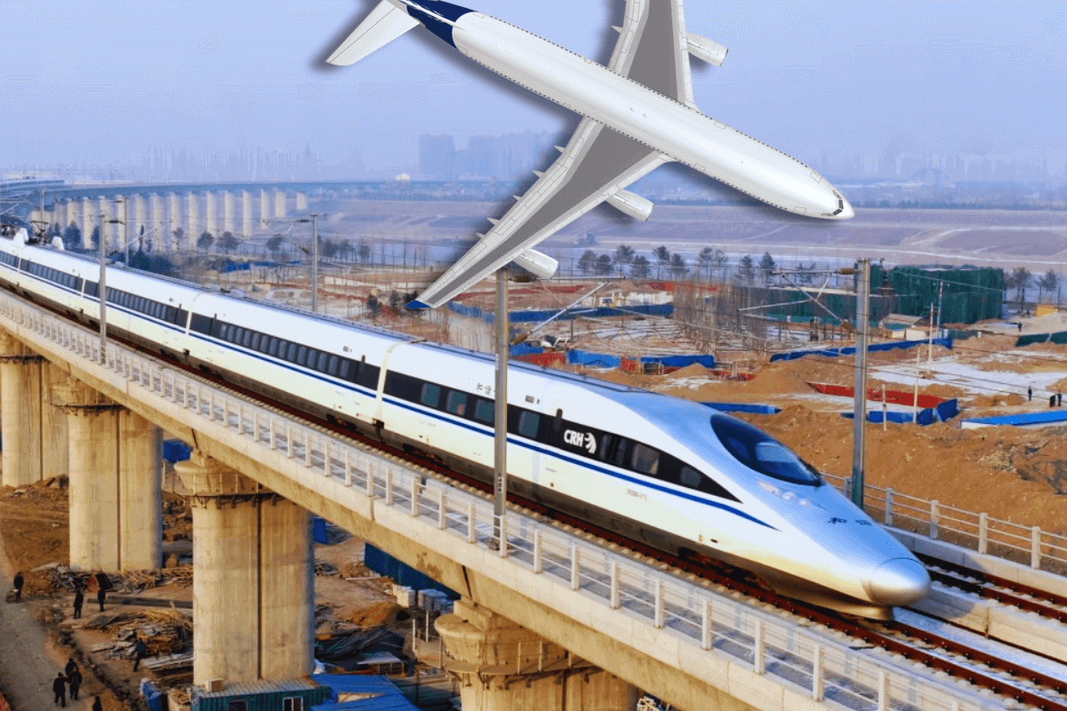 Китайский высокоскоростной поезд установил новый мировой рекорд скорости