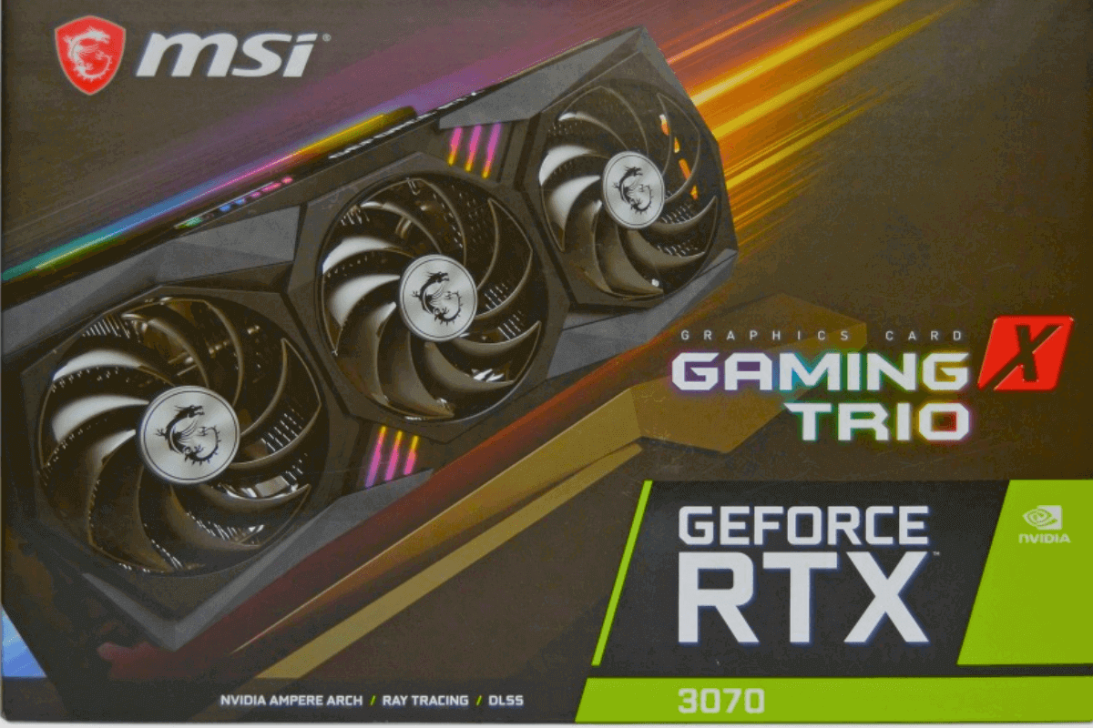 Лучшие графические карты для игр: MSI GeForce RTX 3070 Gaming X Trio 8GB