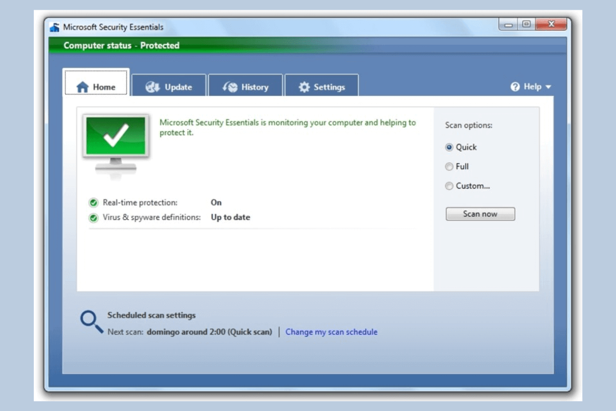 Антивирус Microsoft Security Essentials. Антивирус для Windows 7.