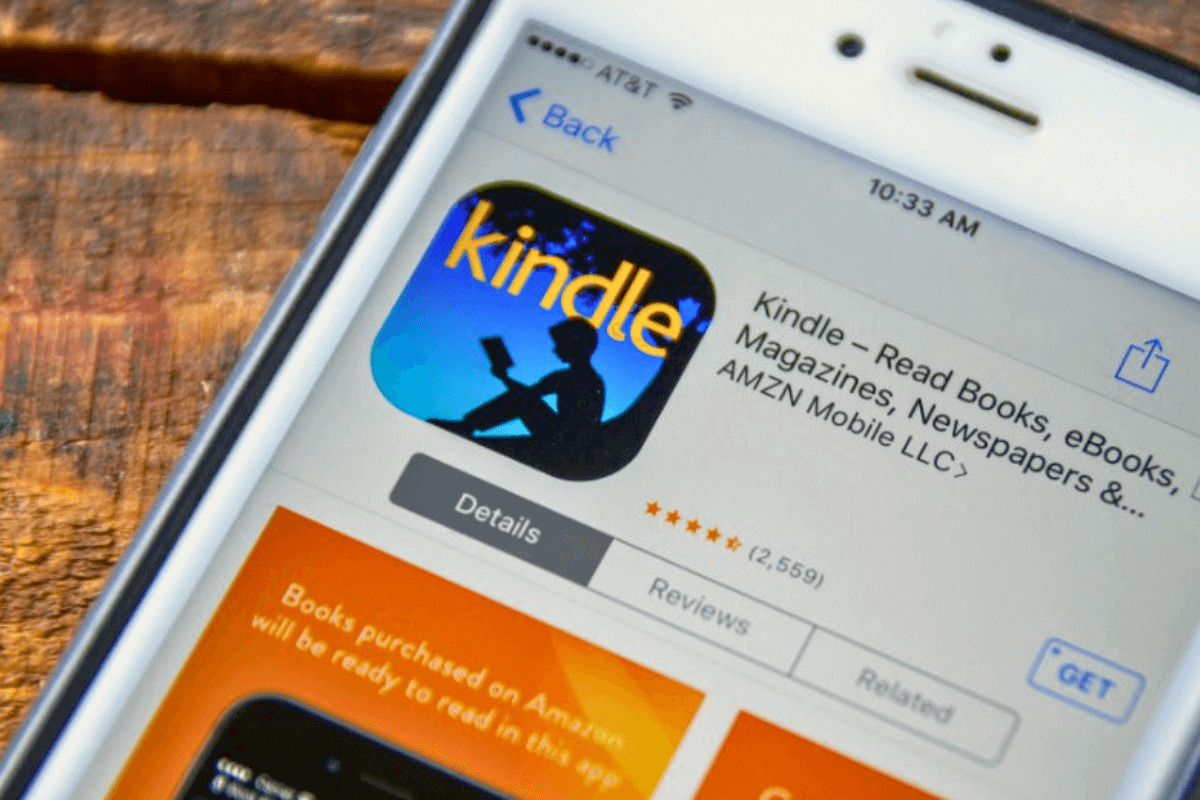 Топ-15 бесплатных и платных приложений для чтения книг: Amazon Kindle