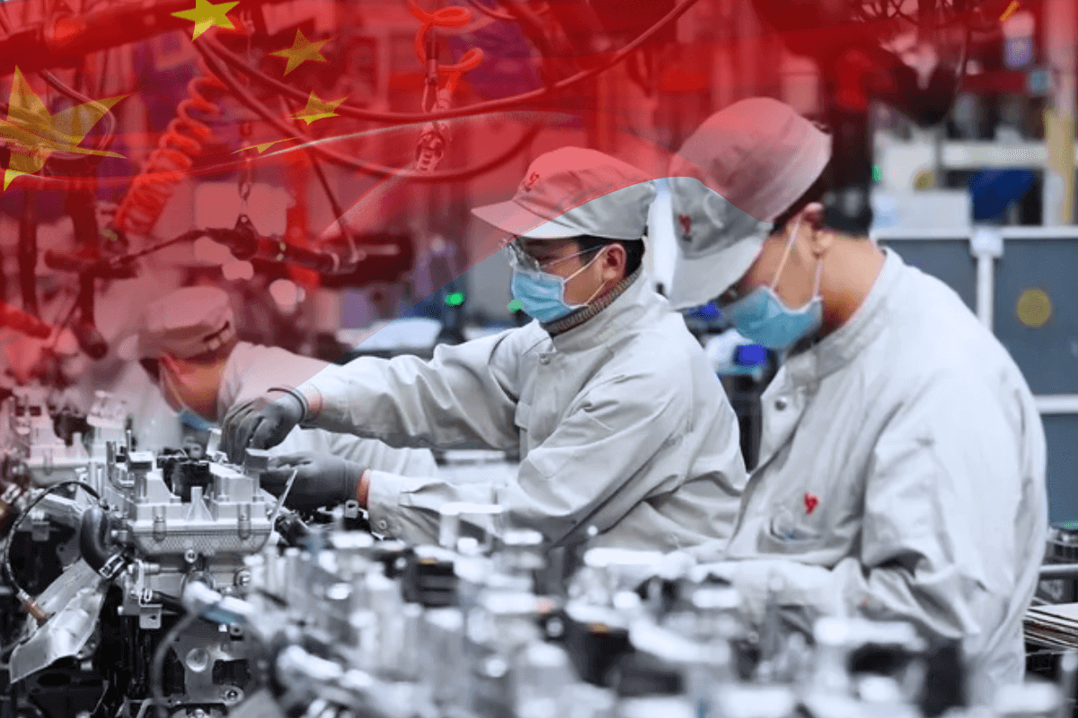 Промышленность Китая сокращается