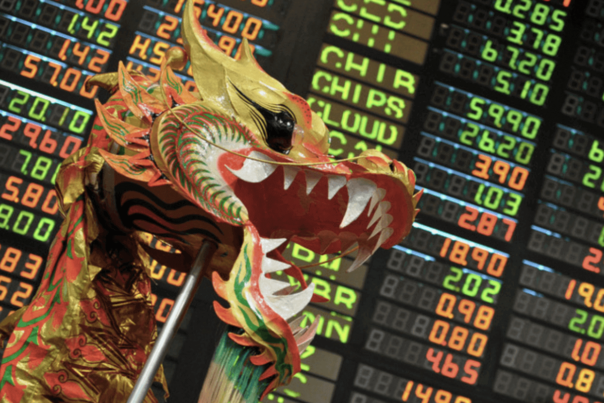 Китайские акции растут