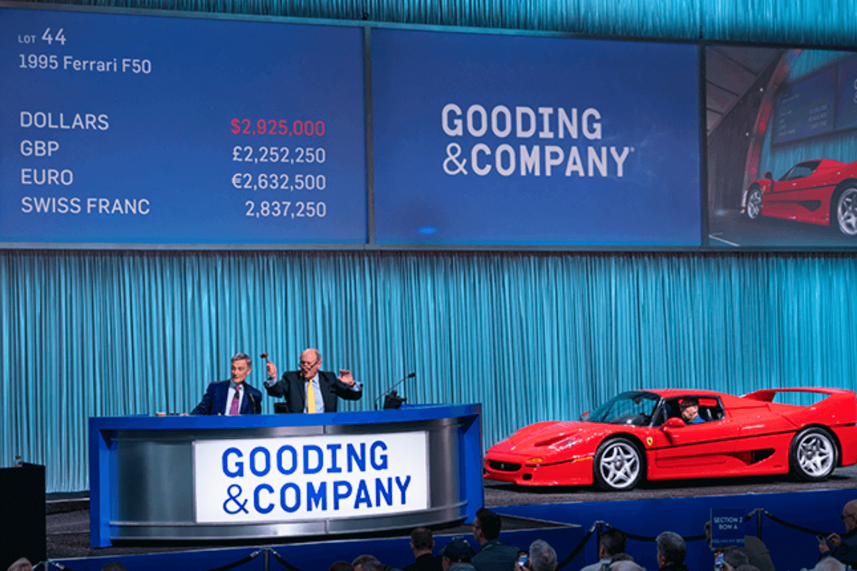 15 лучших аукционов автомобилей в США на 2024 год: Gooding & Company