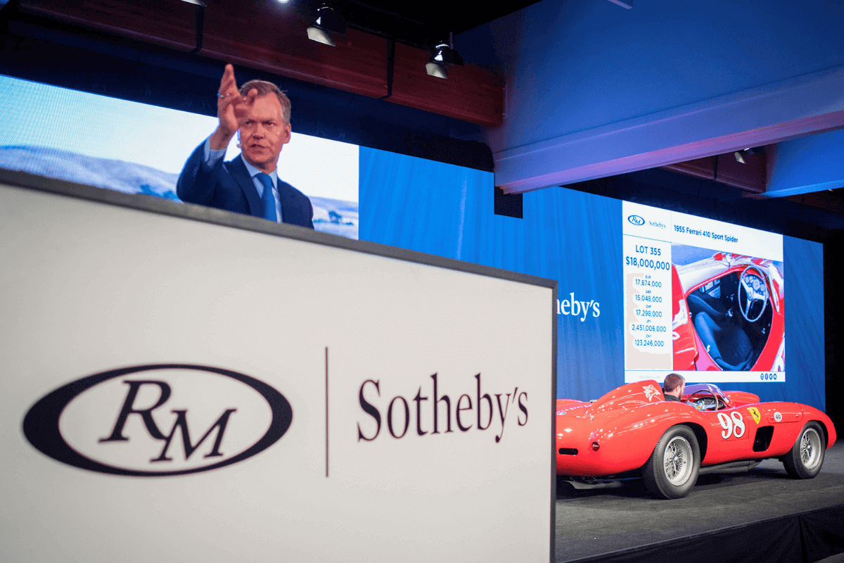 15 лучших аукционов автомобилей в США на 2024 год: RM Sotheby's