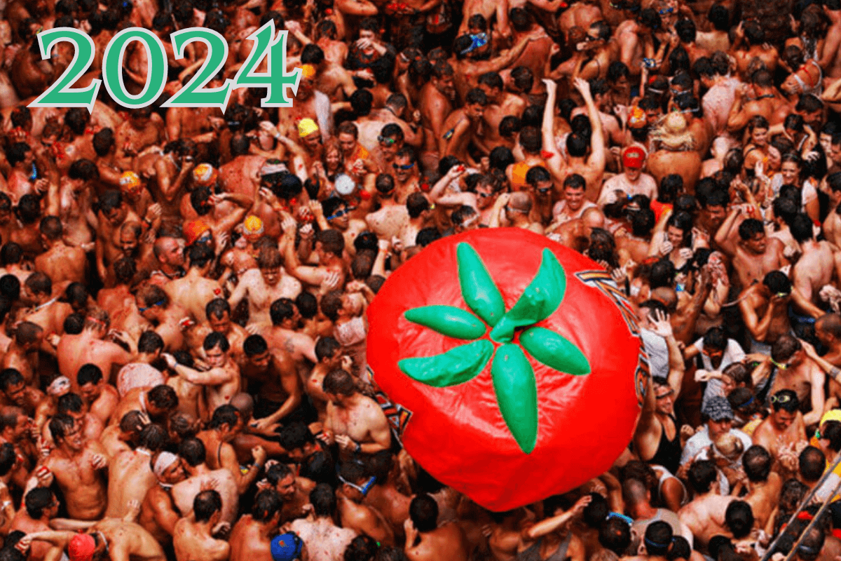 Топ-15 фестивалей мира 2024: Фестиваль Ла Томатина, Испания