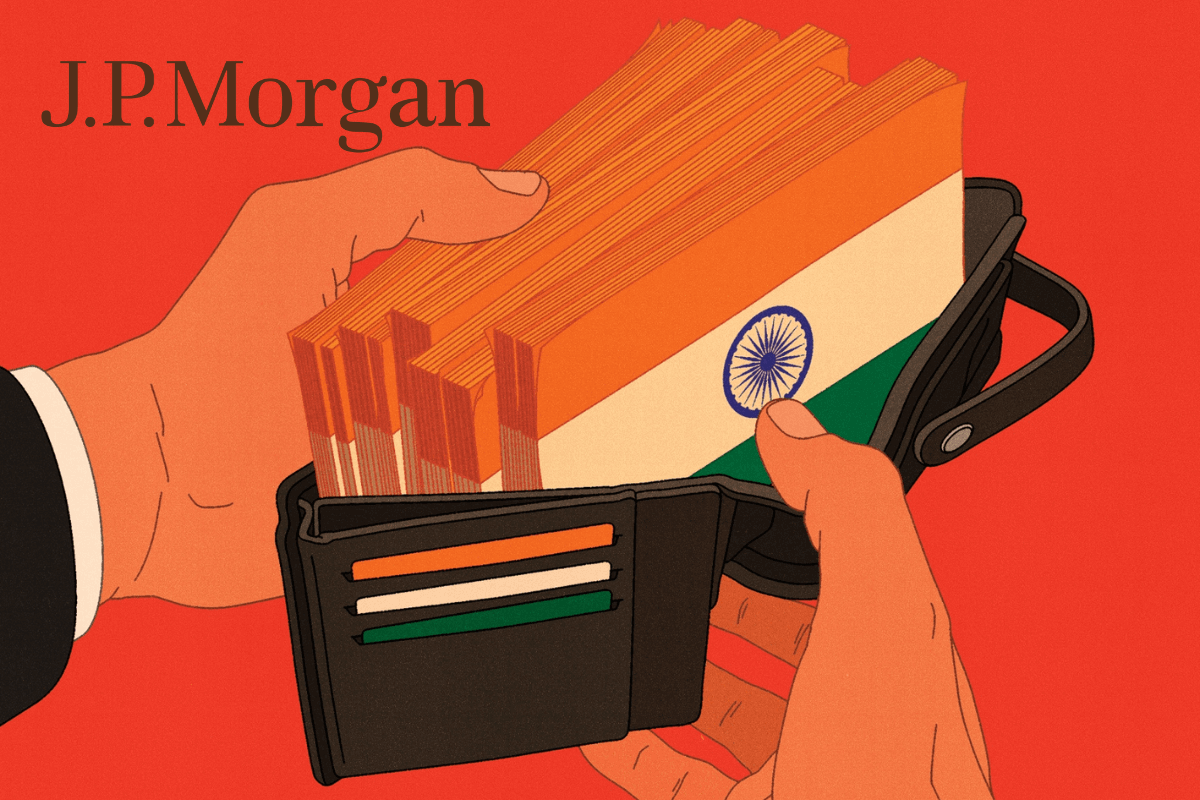 В Индийские облигации на 40 млрд. долларов вкладывается JPMorgan