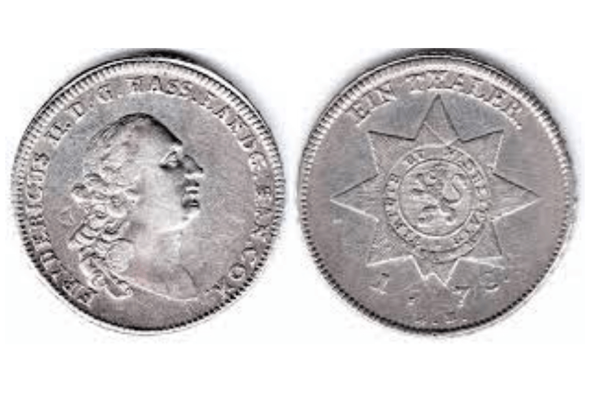 Монеты князьям Гессен-Касселя