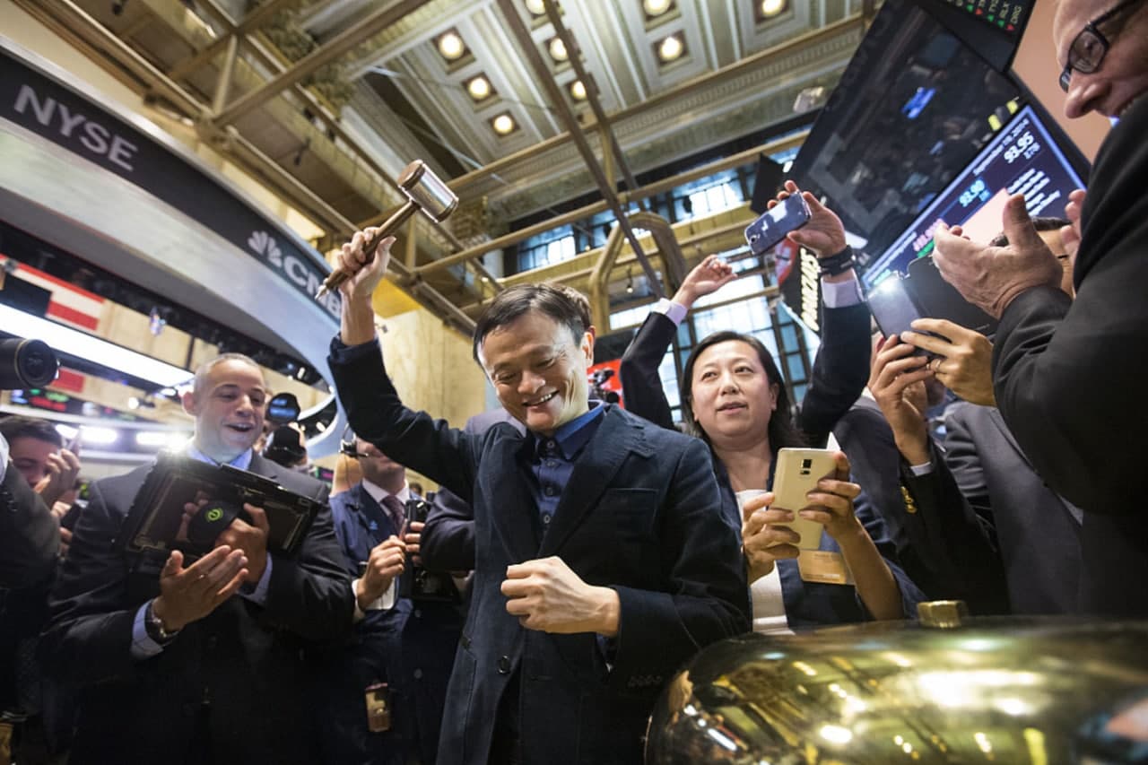 Выход Alibaba на Нью-Йоркскую фондовую биржу